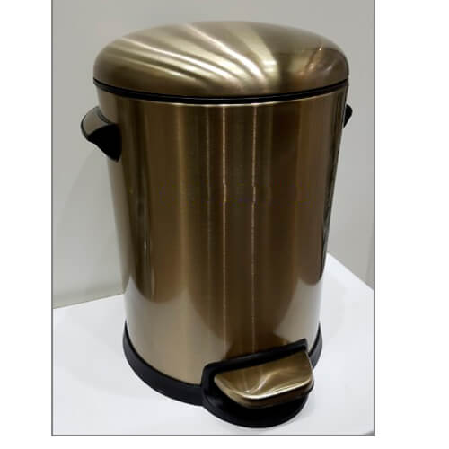 Ведро для мусора бронзовое 5 л CL...